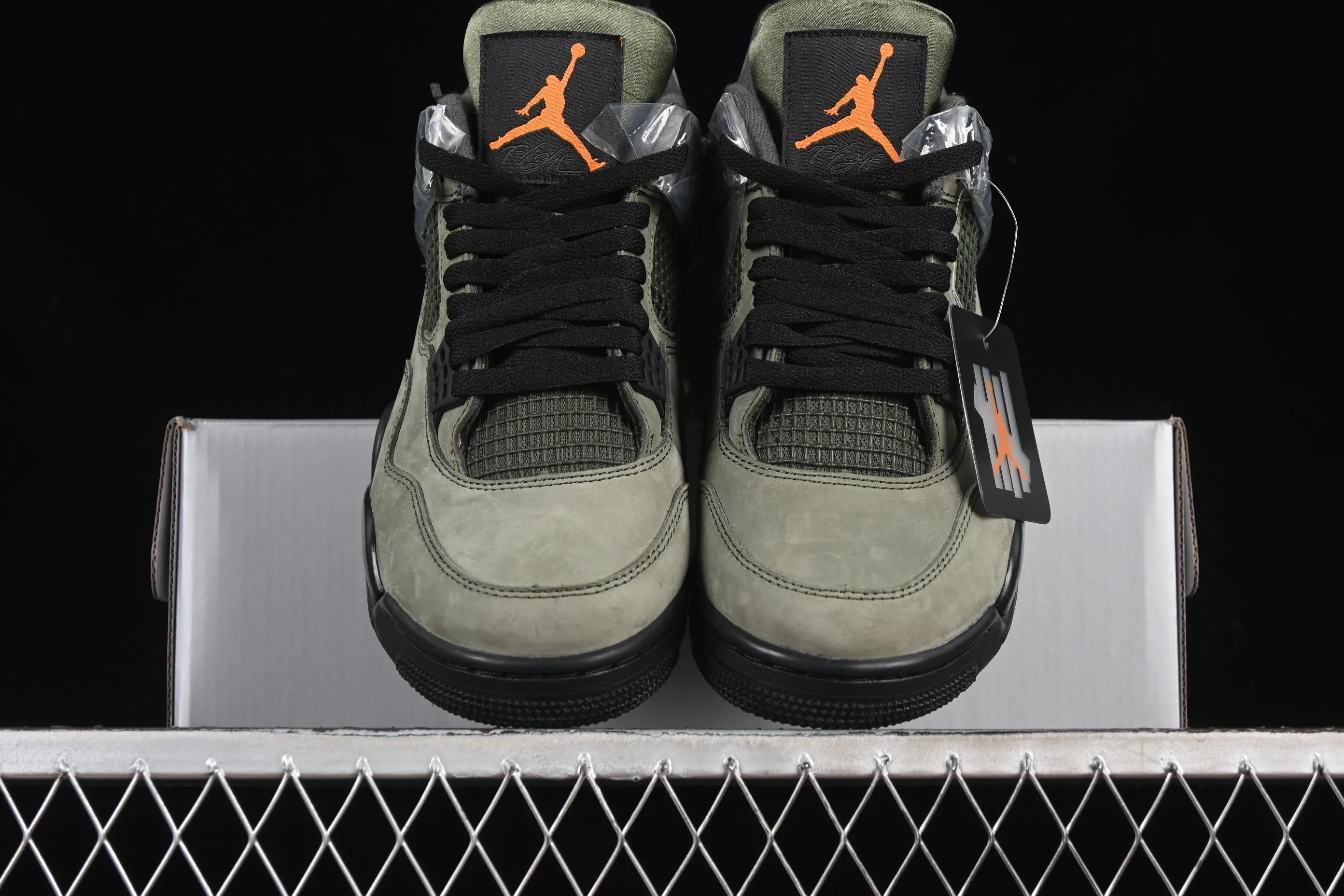 All categories Air Jordan Jordan series basketball shoes Air Jordan 4 OG version Undefeated x Air Jordan 4 OG AJ4 Joe 4 olive green suede IB1519-200